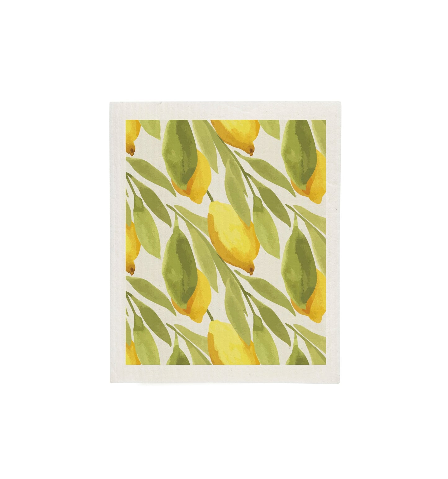 Lemons Sponge Dishcloth