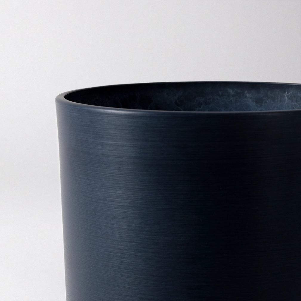 9" Stone Pot w/Saucer