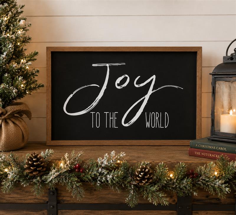 Joy To The World Sign