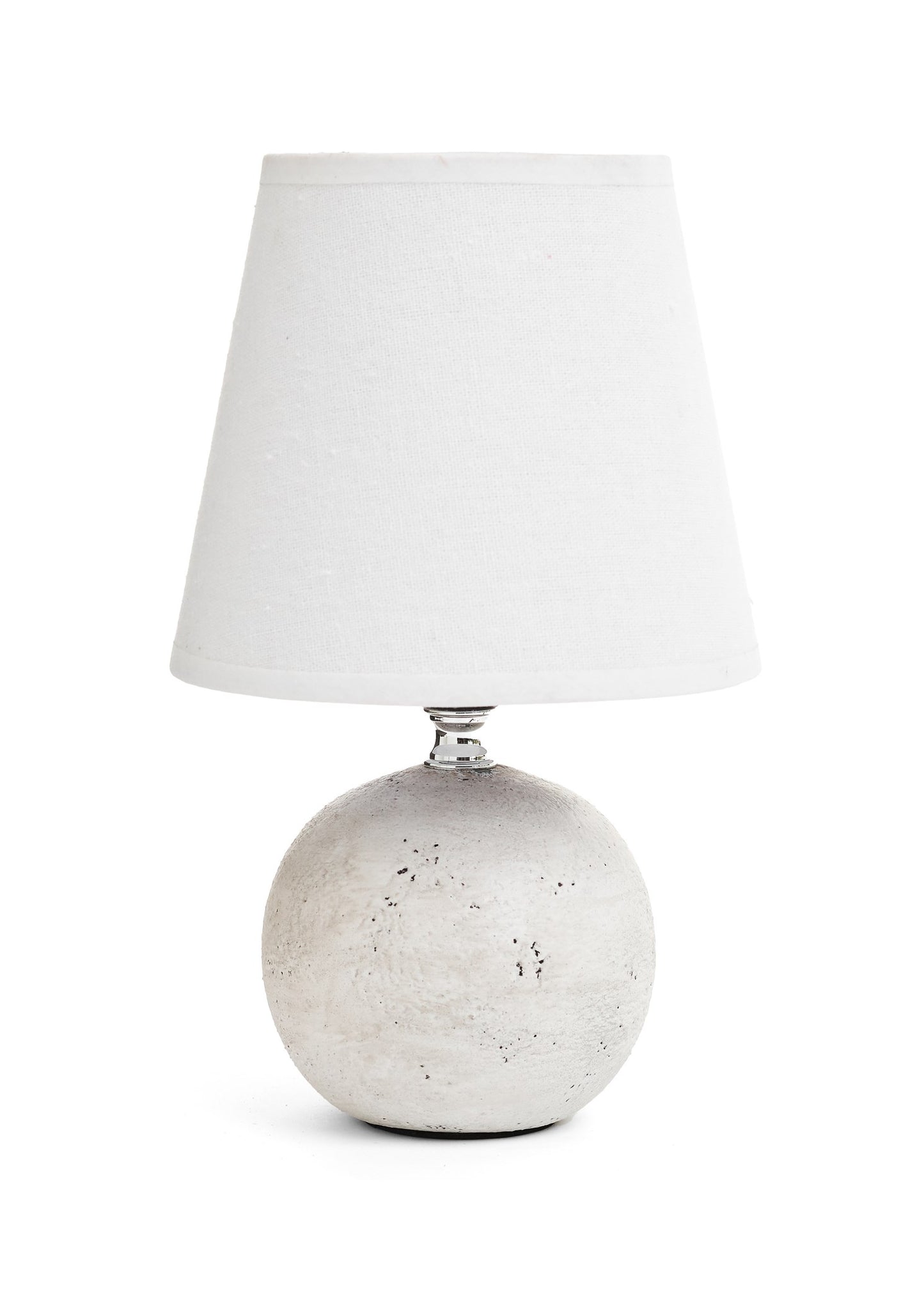 Antiqued White Lamp