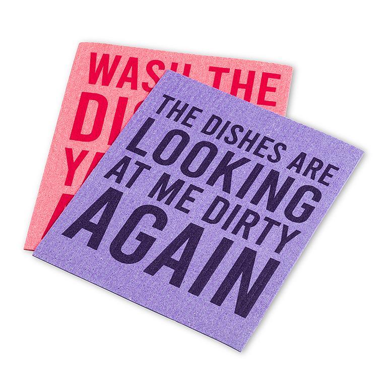 You Filthy Animal dishcloth