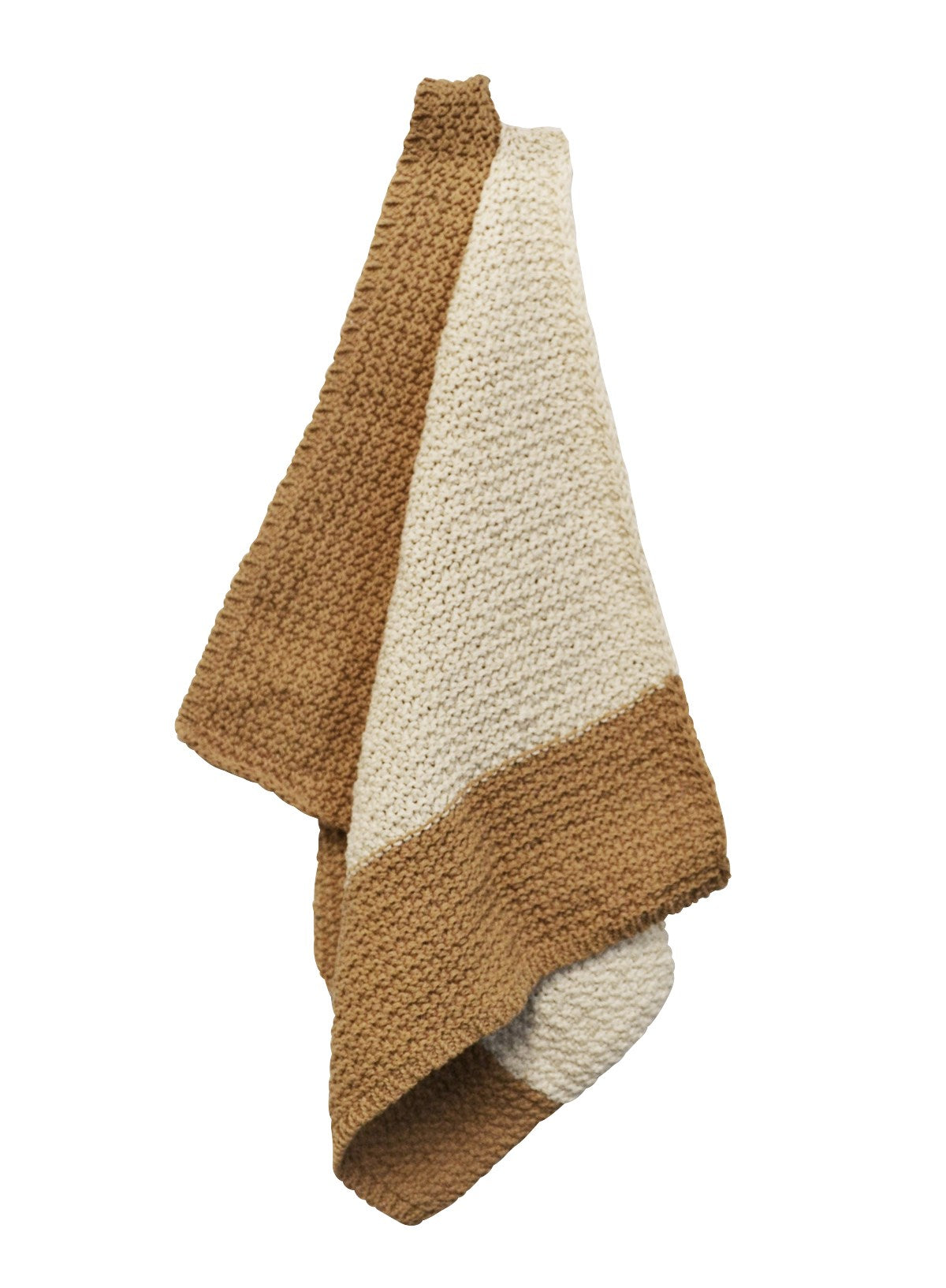 Brown/Cream Towels - S/2