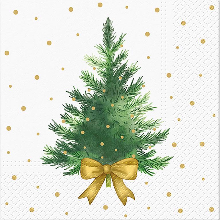 Golden Tree Napkin