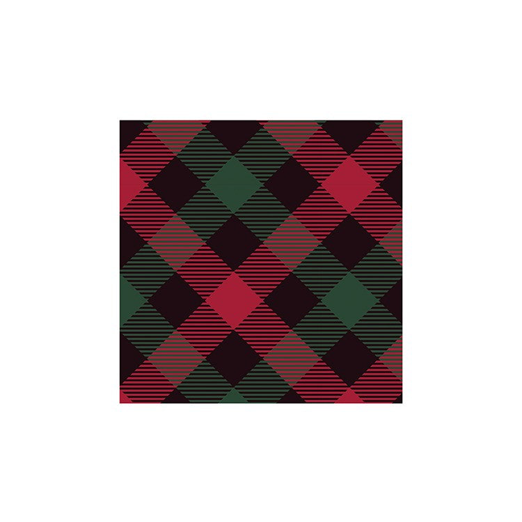 Christmas Check Napkin