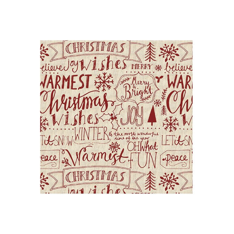Christmas Wishes Napkin