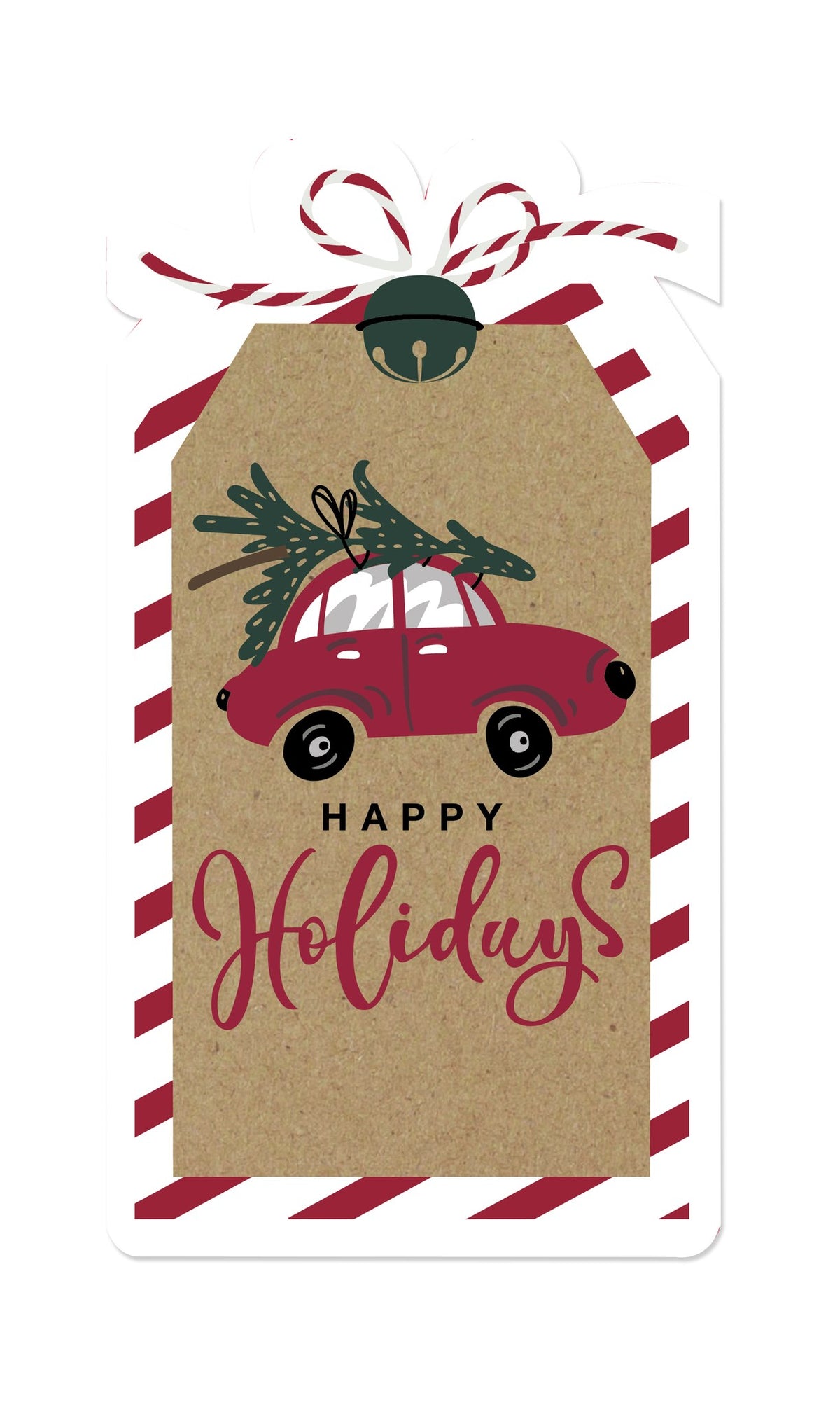 Gift Tag Shape Napkin