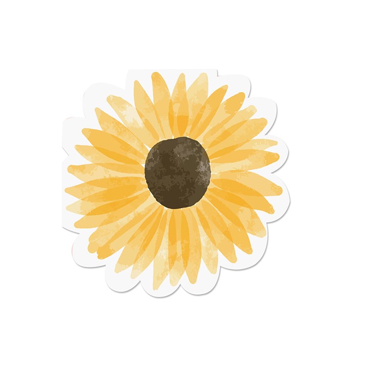 Sunflower Shaped Napkins