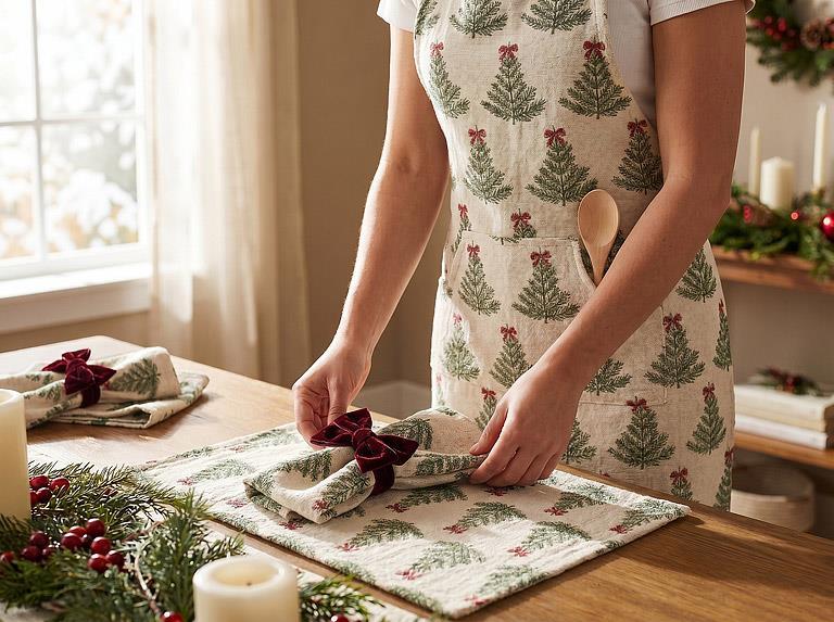Trees w/Bows Placemat