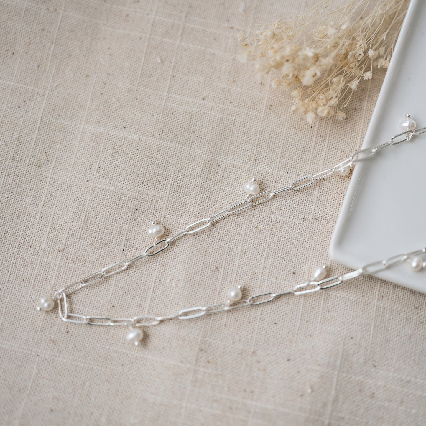 Beatrice Pearl Necklace