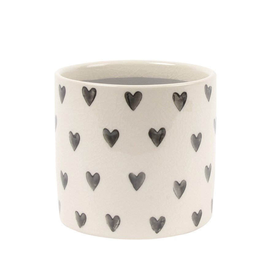 Black Heart Pot