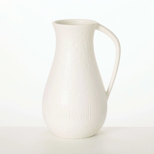 White Stone Pitcher
