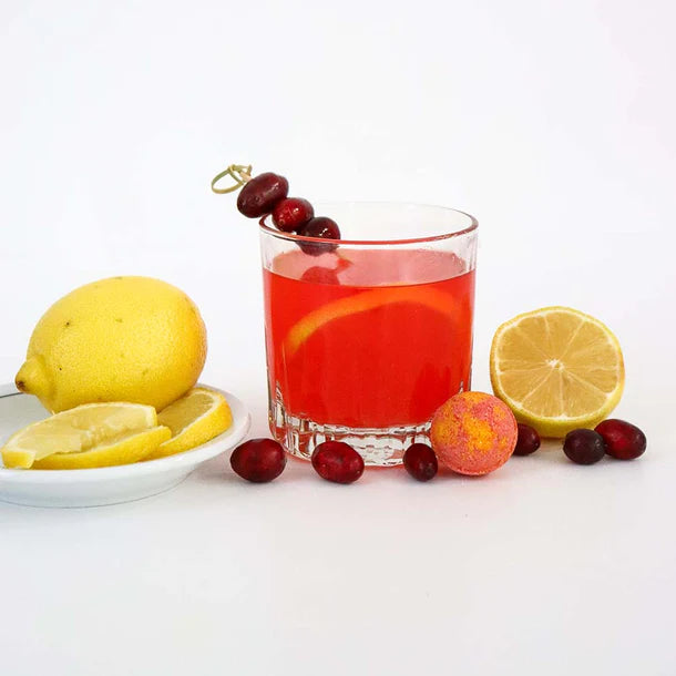 Cranberry Lemonade Cocktail Bomb