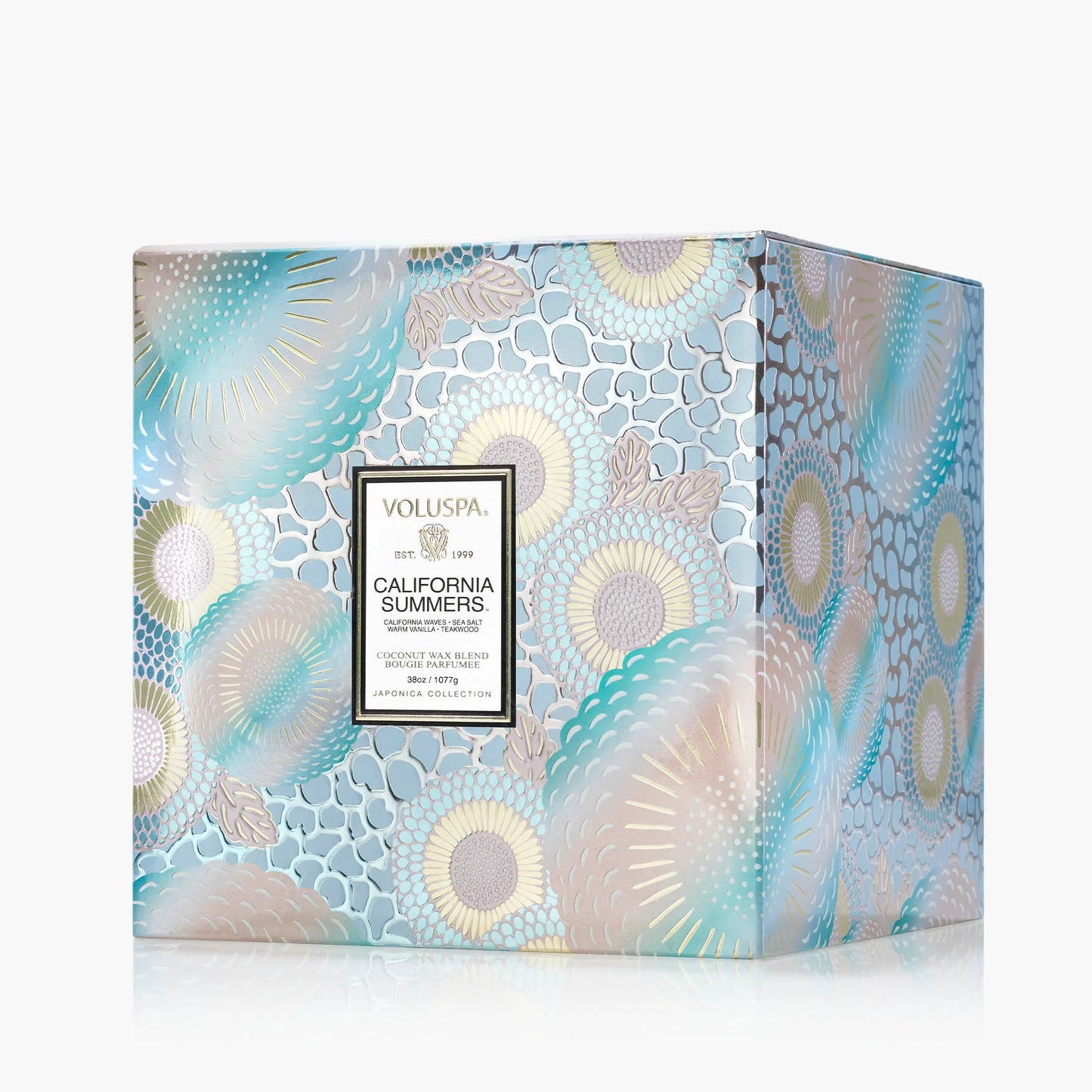 California Summer 3 Wick Hearth Candle