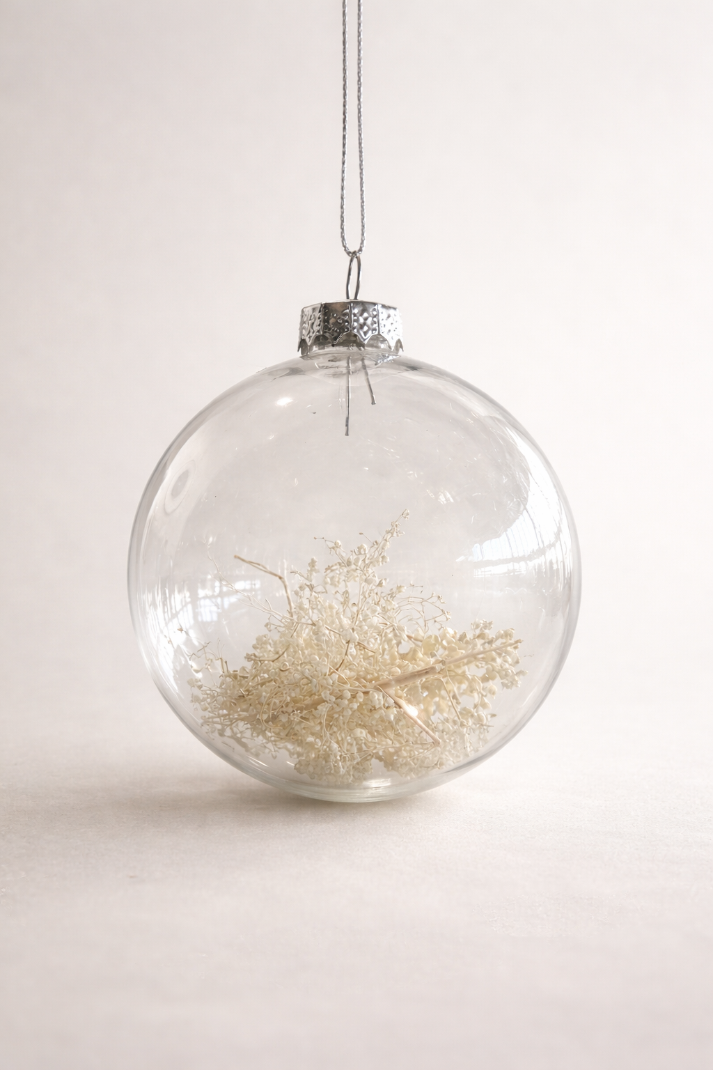 Ornament w/Dry Flowers