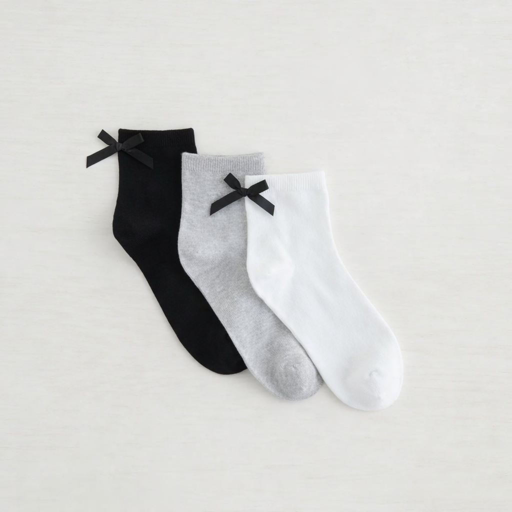 Powder Girly Quarter Sock