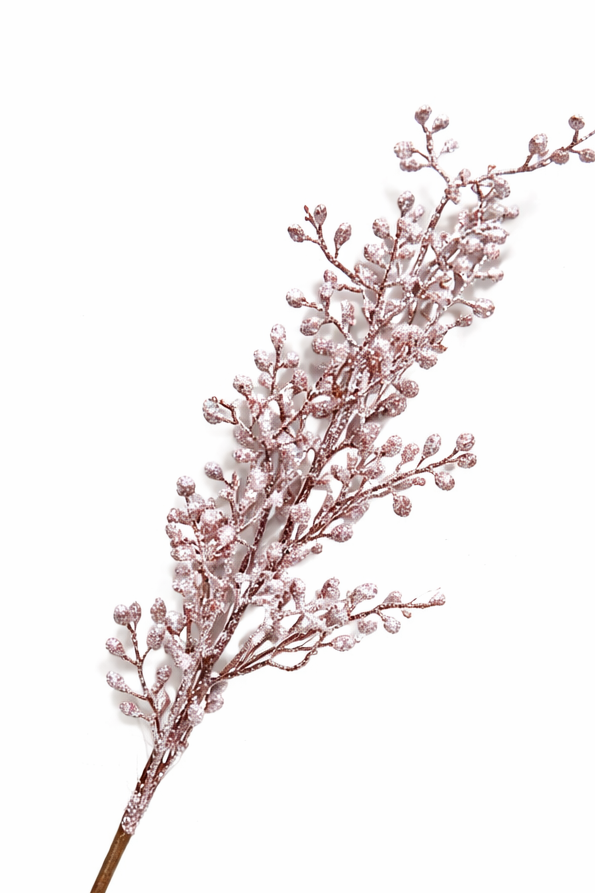 Rose Gold Mini Leaves Spray