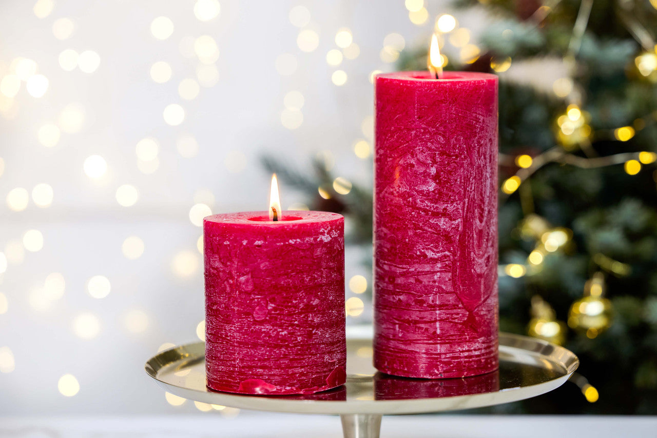 Cozy Vibes Pillar Candle