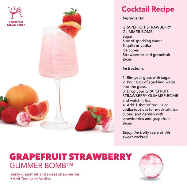 Grapefruit Strawberry 4 Pk