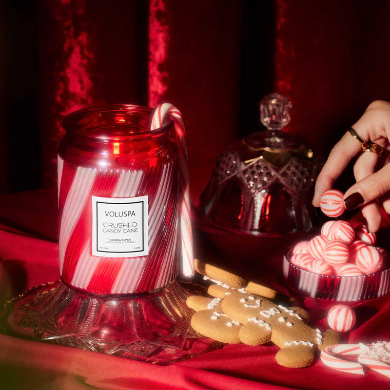 Crushed Candy Cane Large Jar