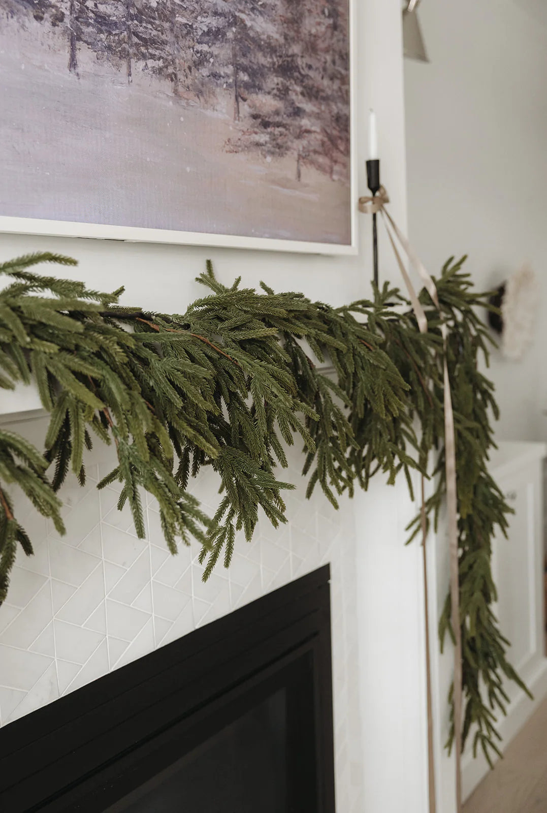 Real Touch Norfolk Garland - 8'