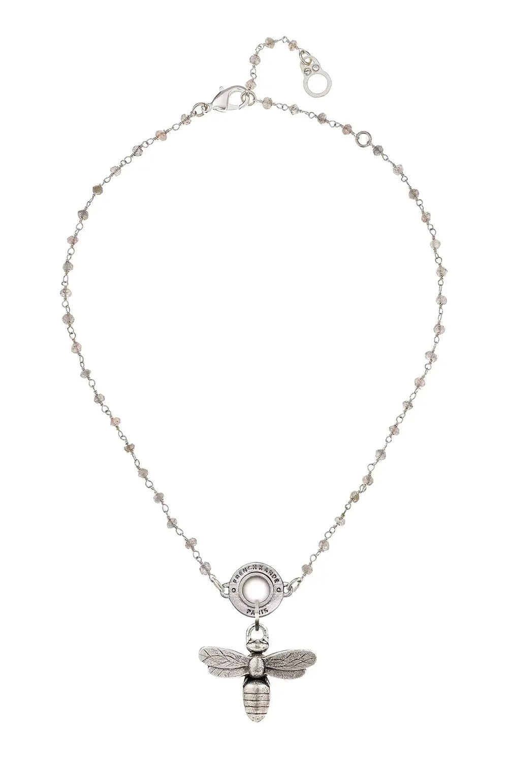 Labrodite Necklace w/Annecy and Miel Pendant