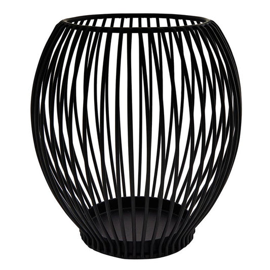 Luminous Black Candleholder