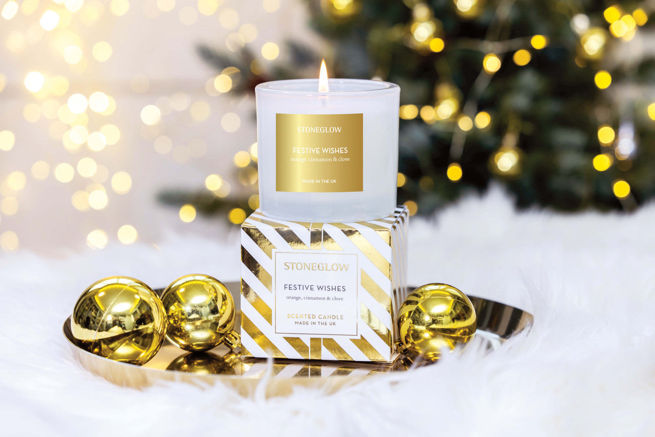 Festive Wishes Candle