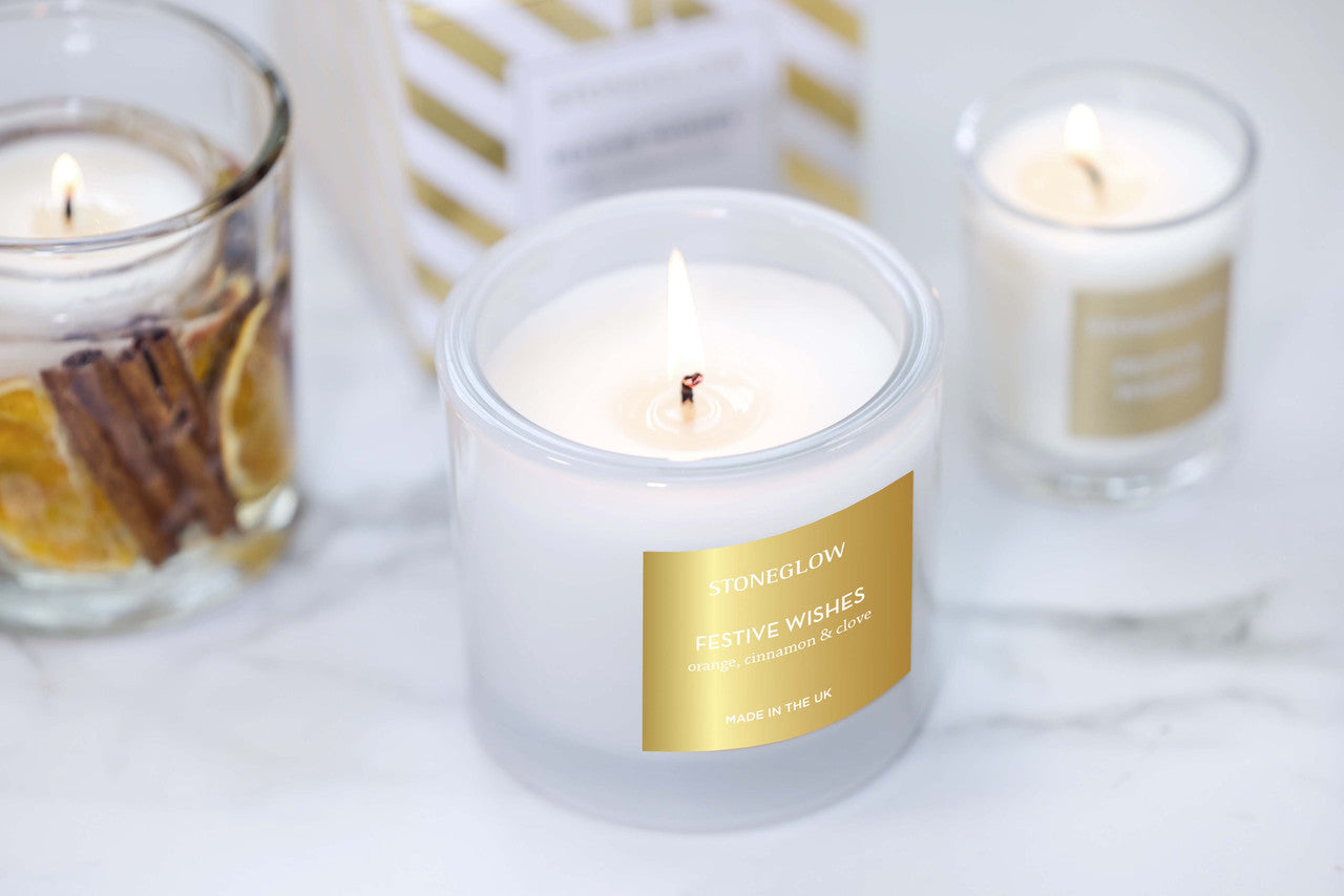 Festive Wishes Candle
