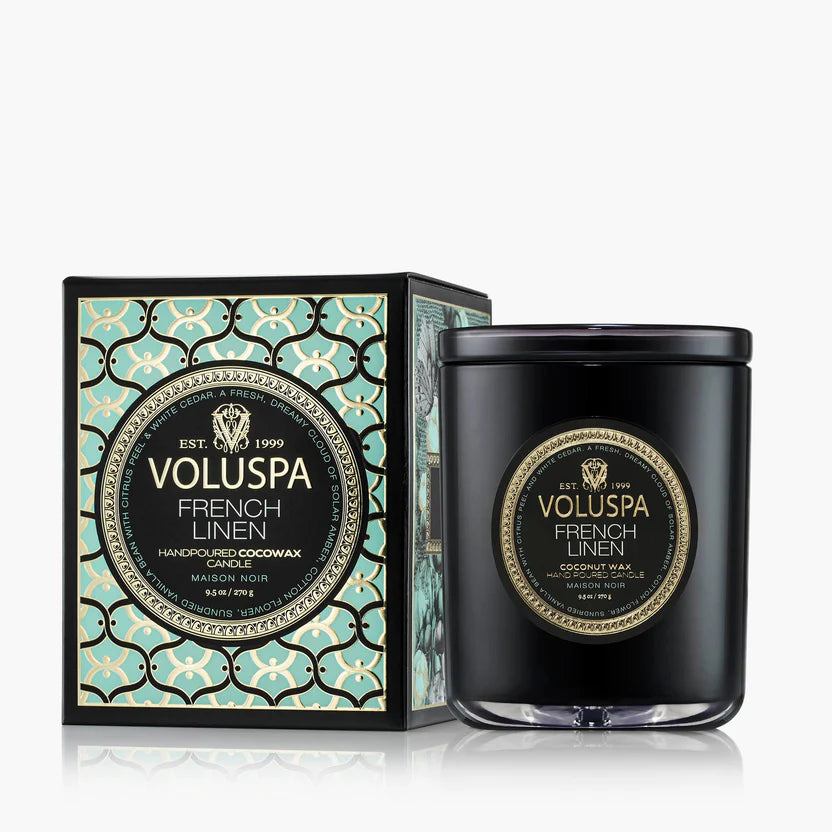 French Linen Classic Candle