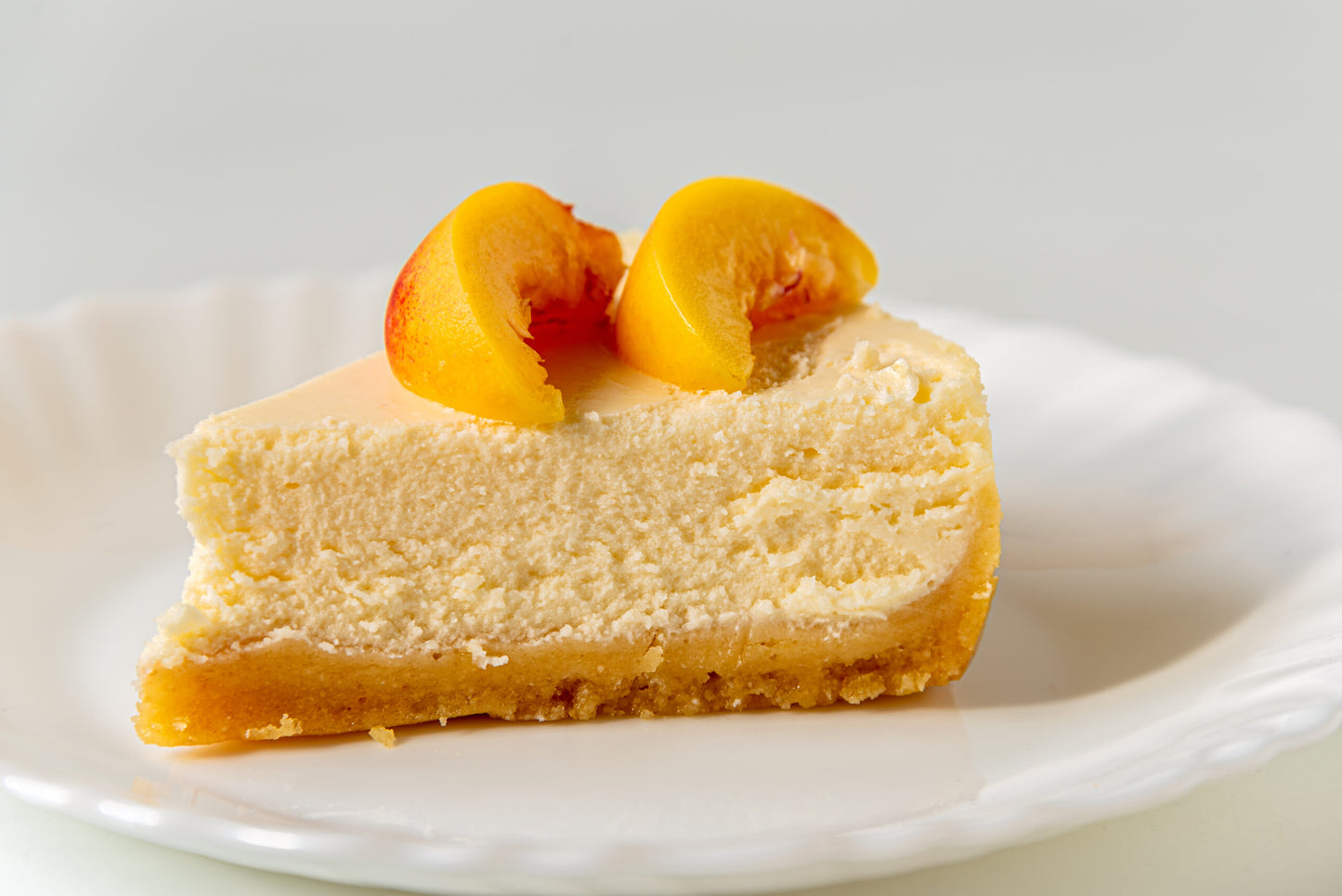 No Bake Peach Pie