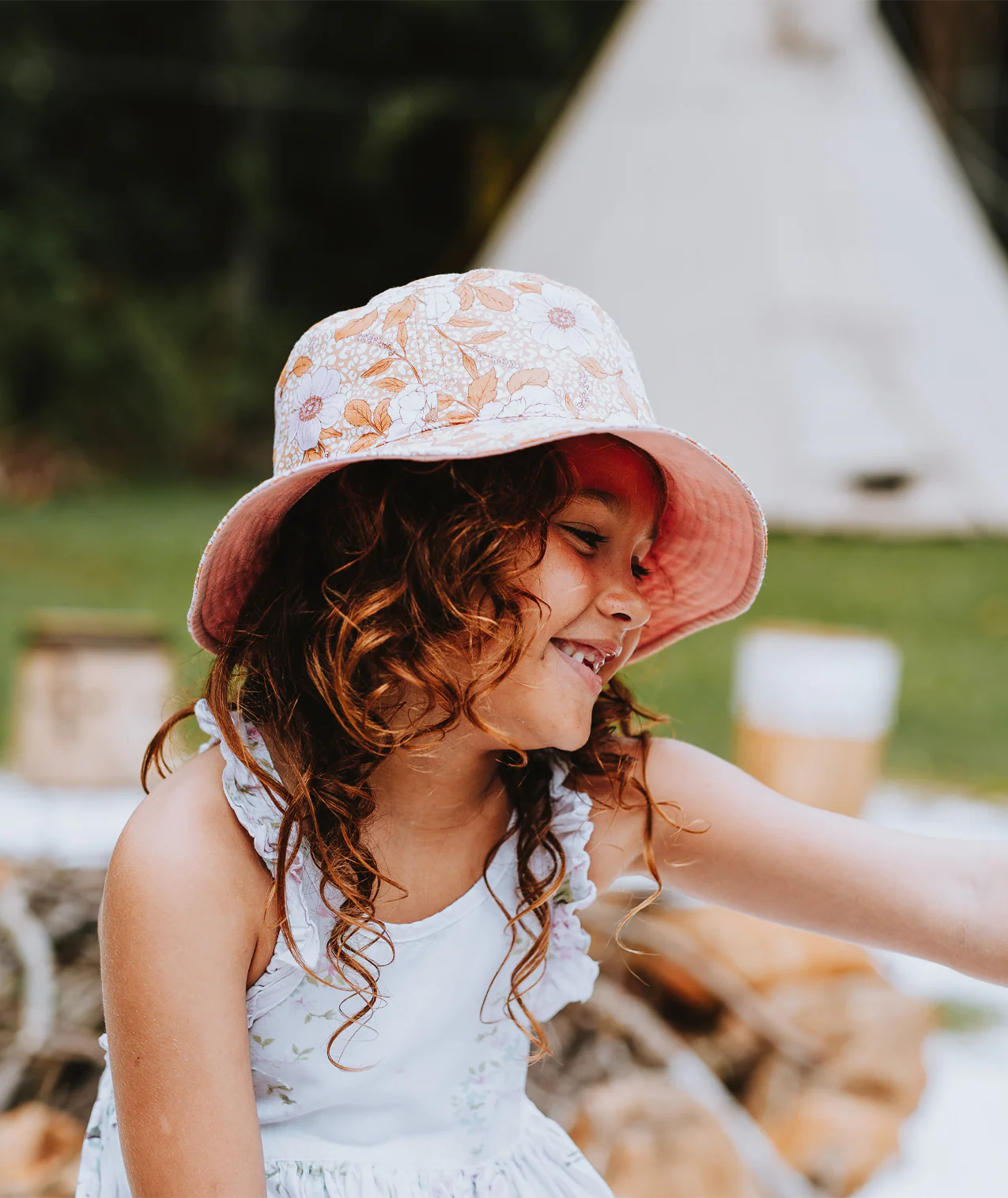 Hazel Kid's Bucket Hat