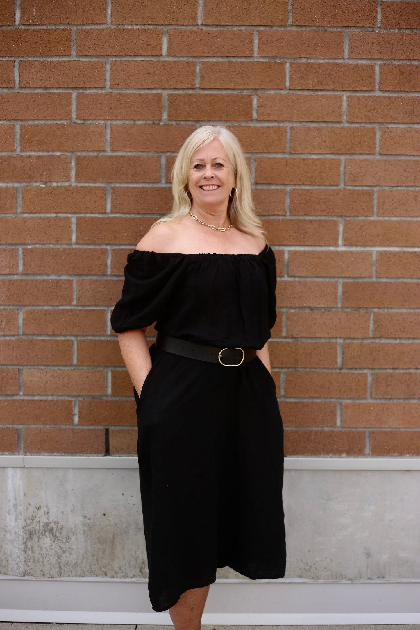 Linen Maxi Dress