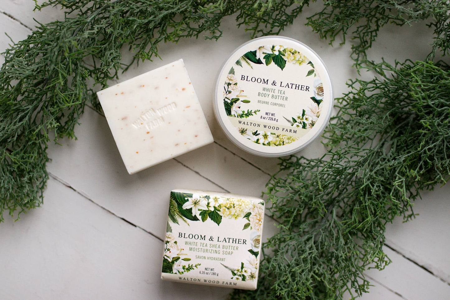 Bloom & Lather White Tea Soap
