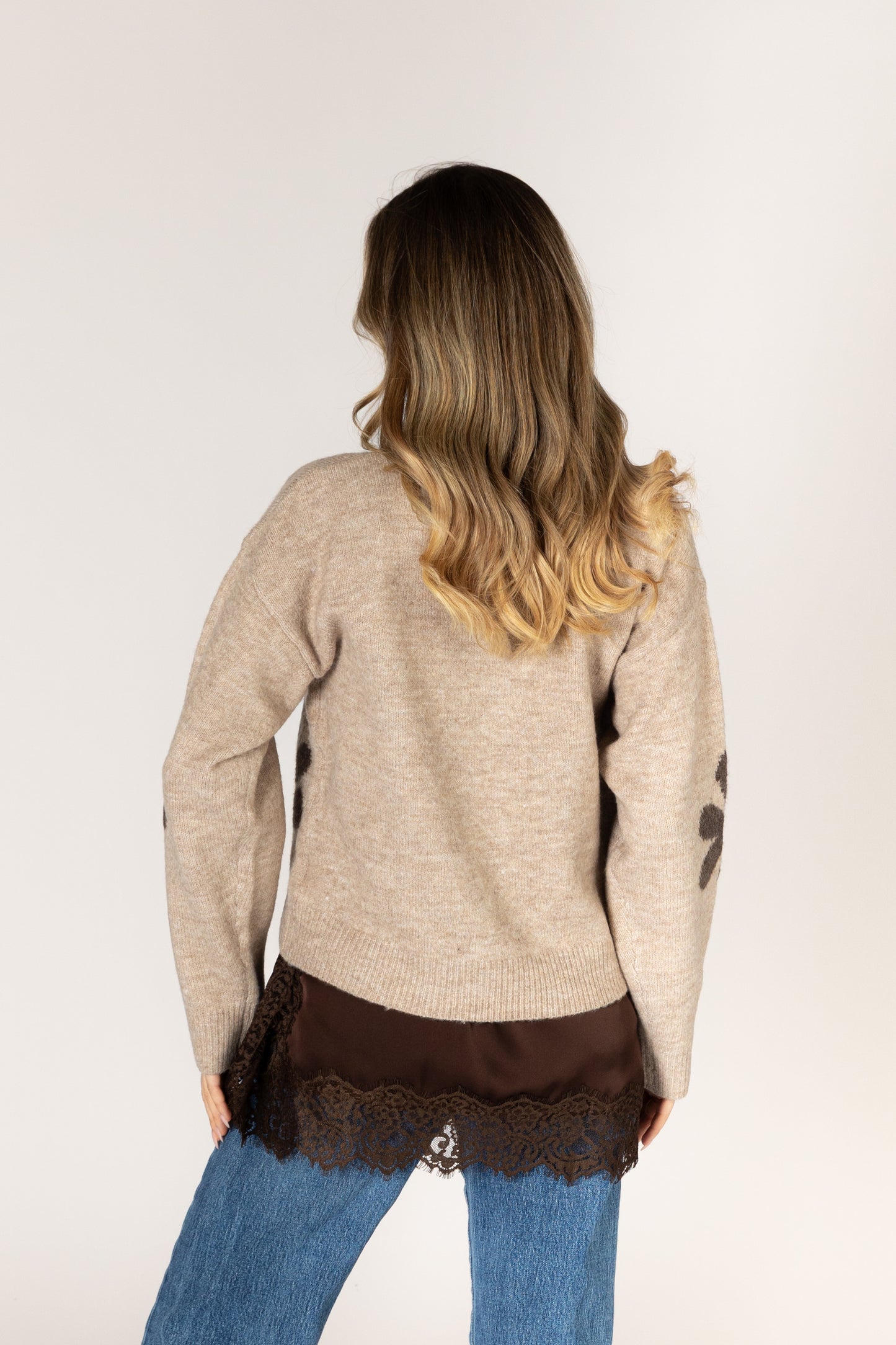 Jorgie Flower Cardigan