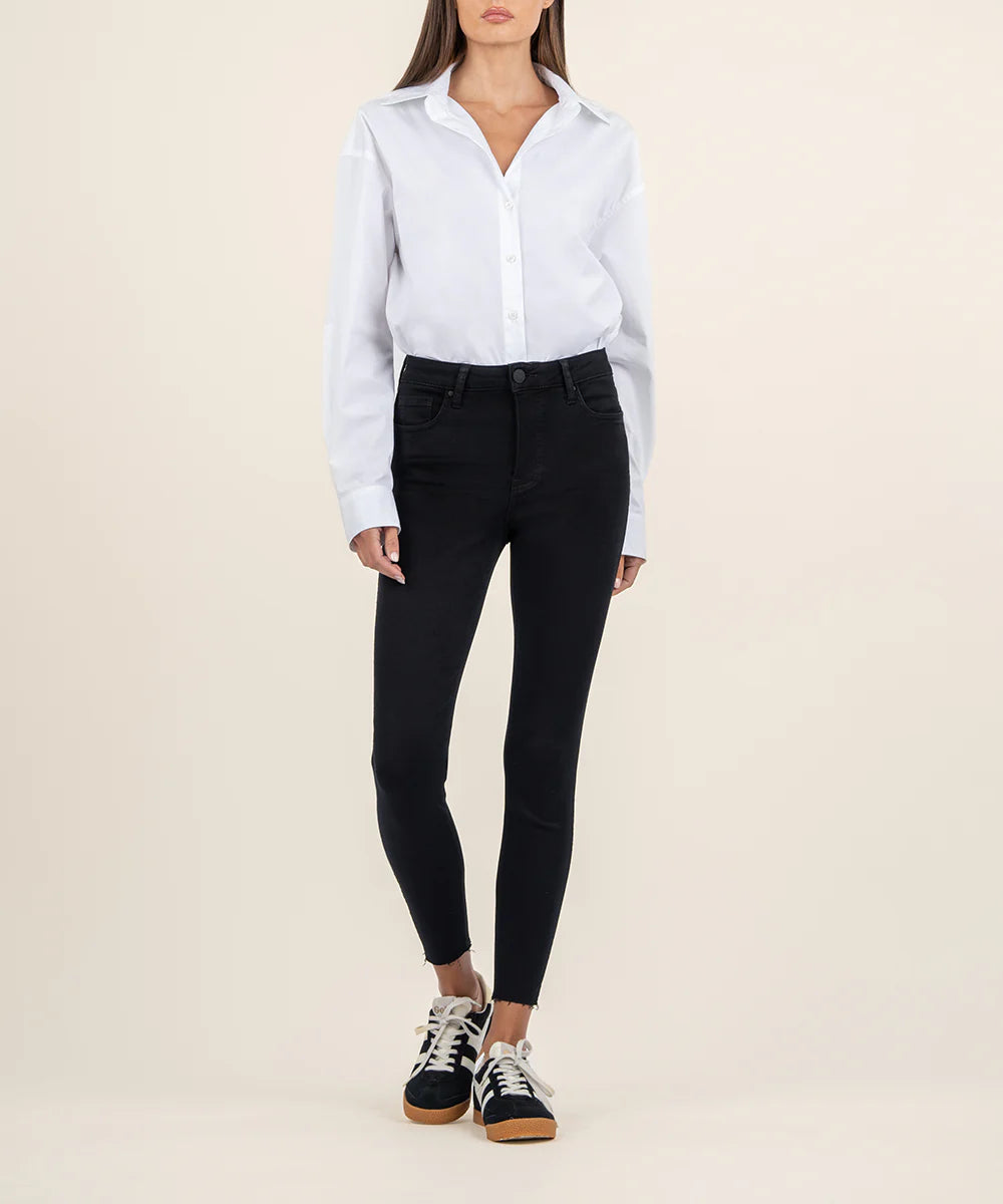 Donna Ankle Skinny Raw Hem