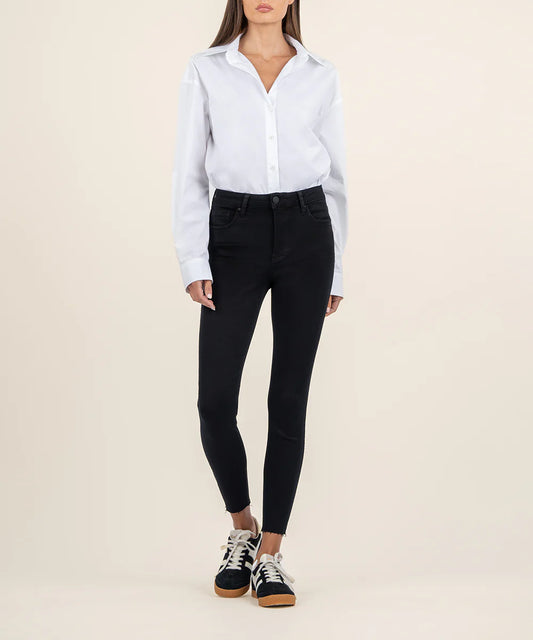 Donna Ankle Skinny Raw Hem