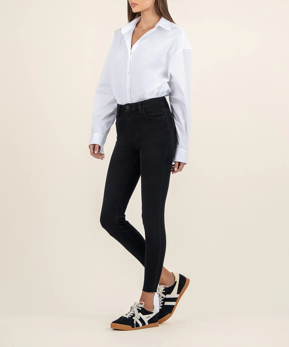Donna Ankle Skinny Raw Hem