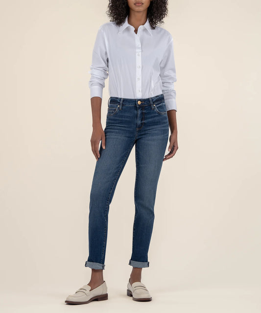 Catherine Mid Rise Boyfriend Jean