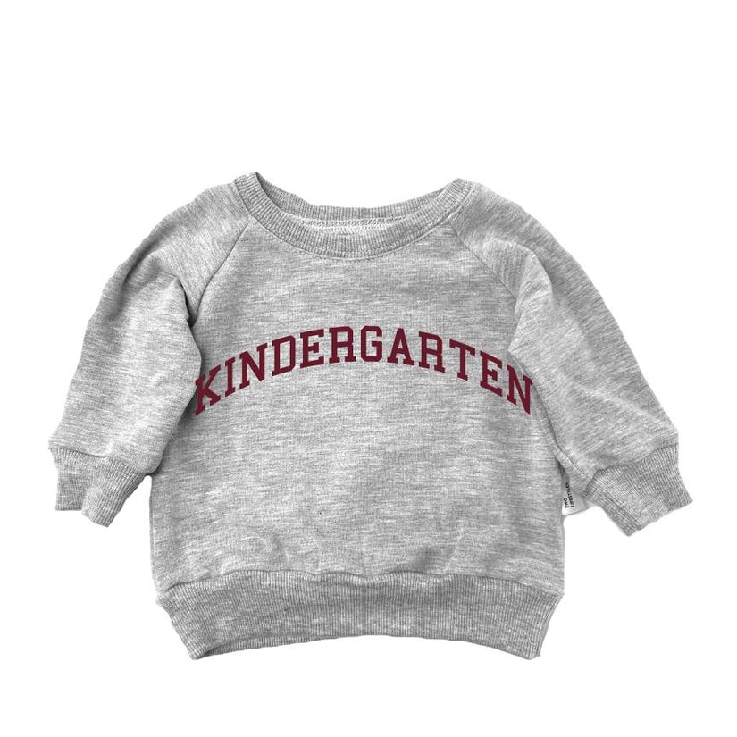 Kindegarten Sweatshirt - Grey - Youth S