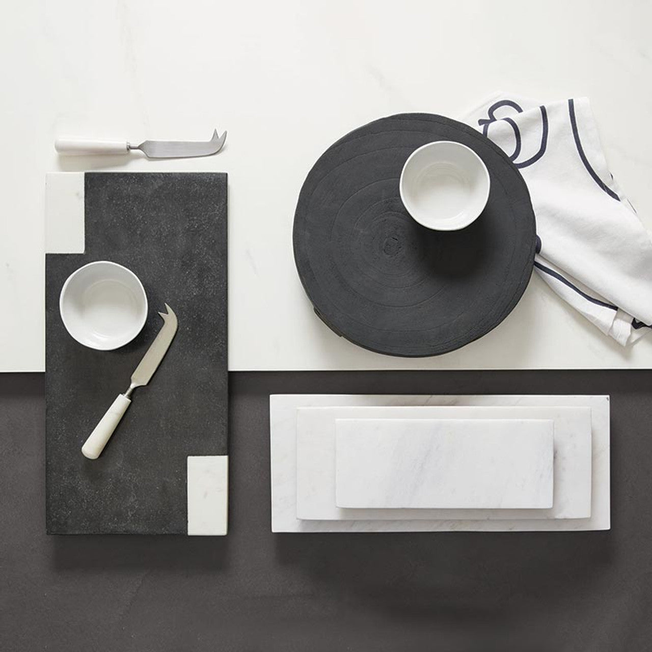 White Marble Tray