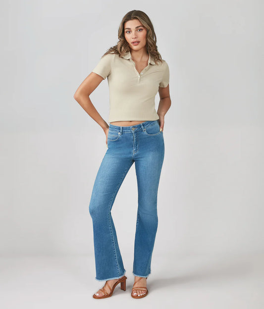 Alice High Rise Flare Jeans