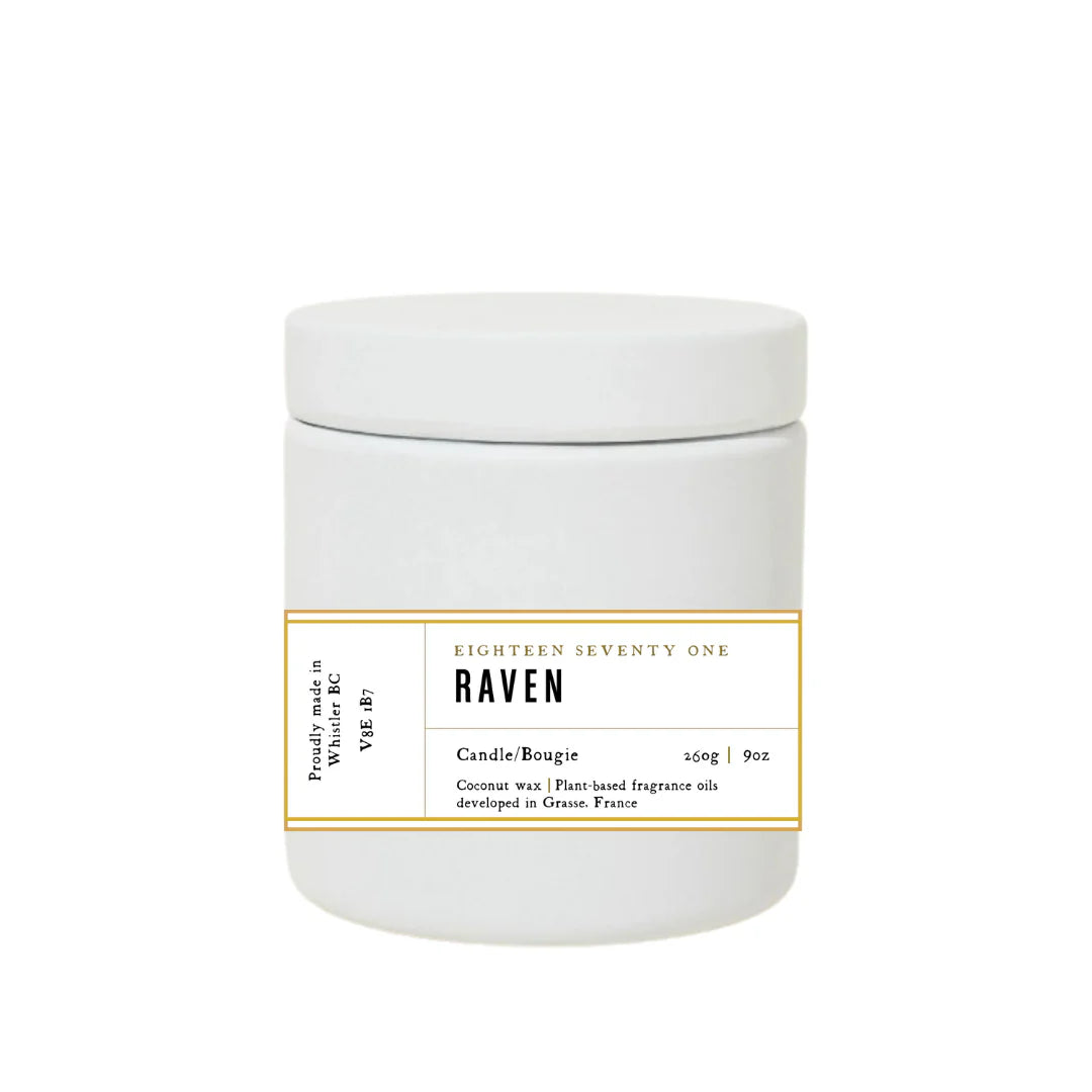 Keepsake Edition Raven - White