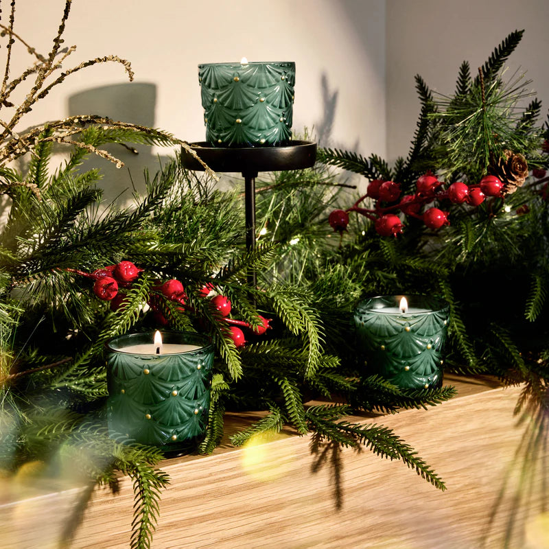 Noble Fir Boxed Pedestal Trio