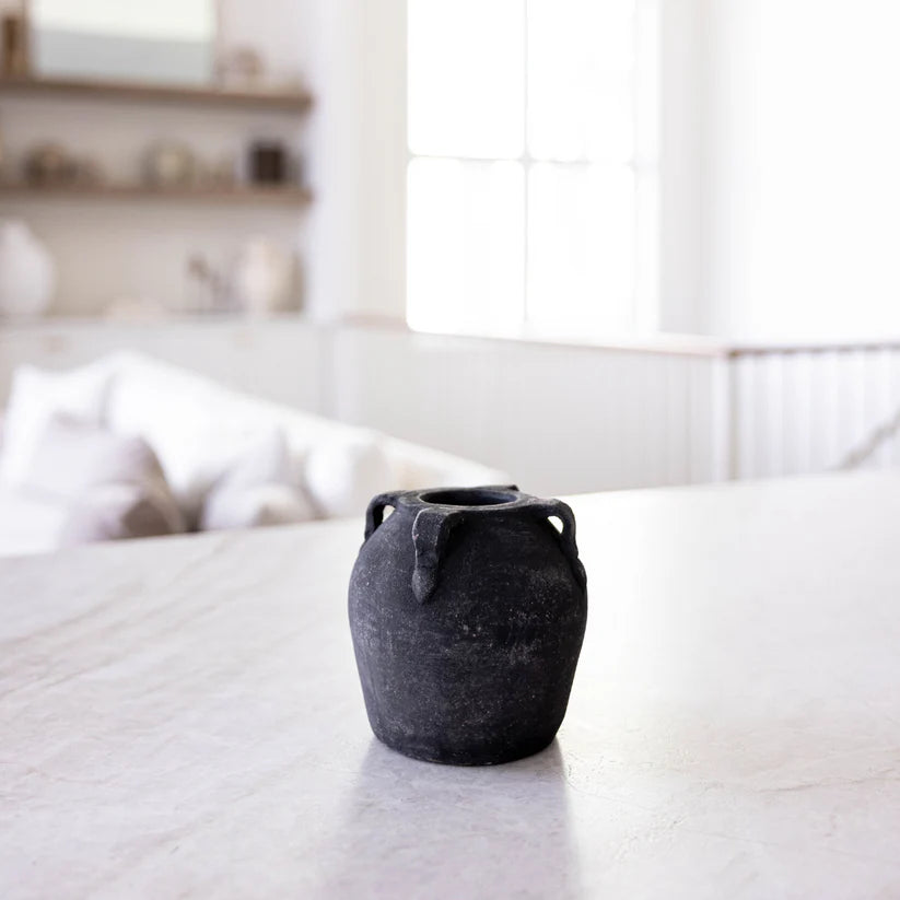 Black Wash Vase