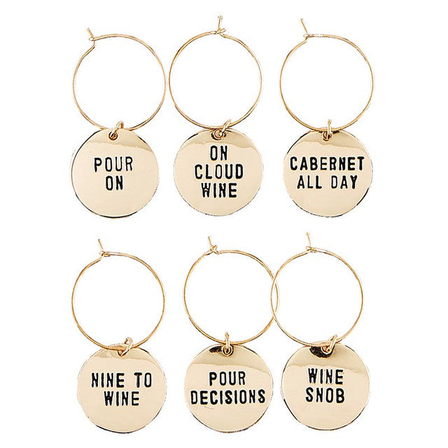 Wine Tasting Wine Charms