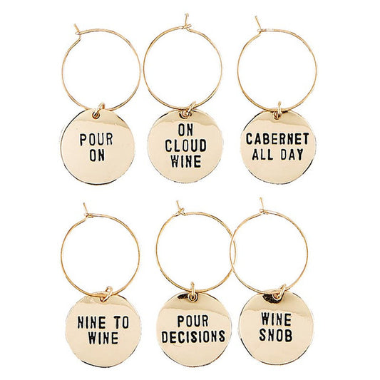 Wine Tasting Wine Charms
