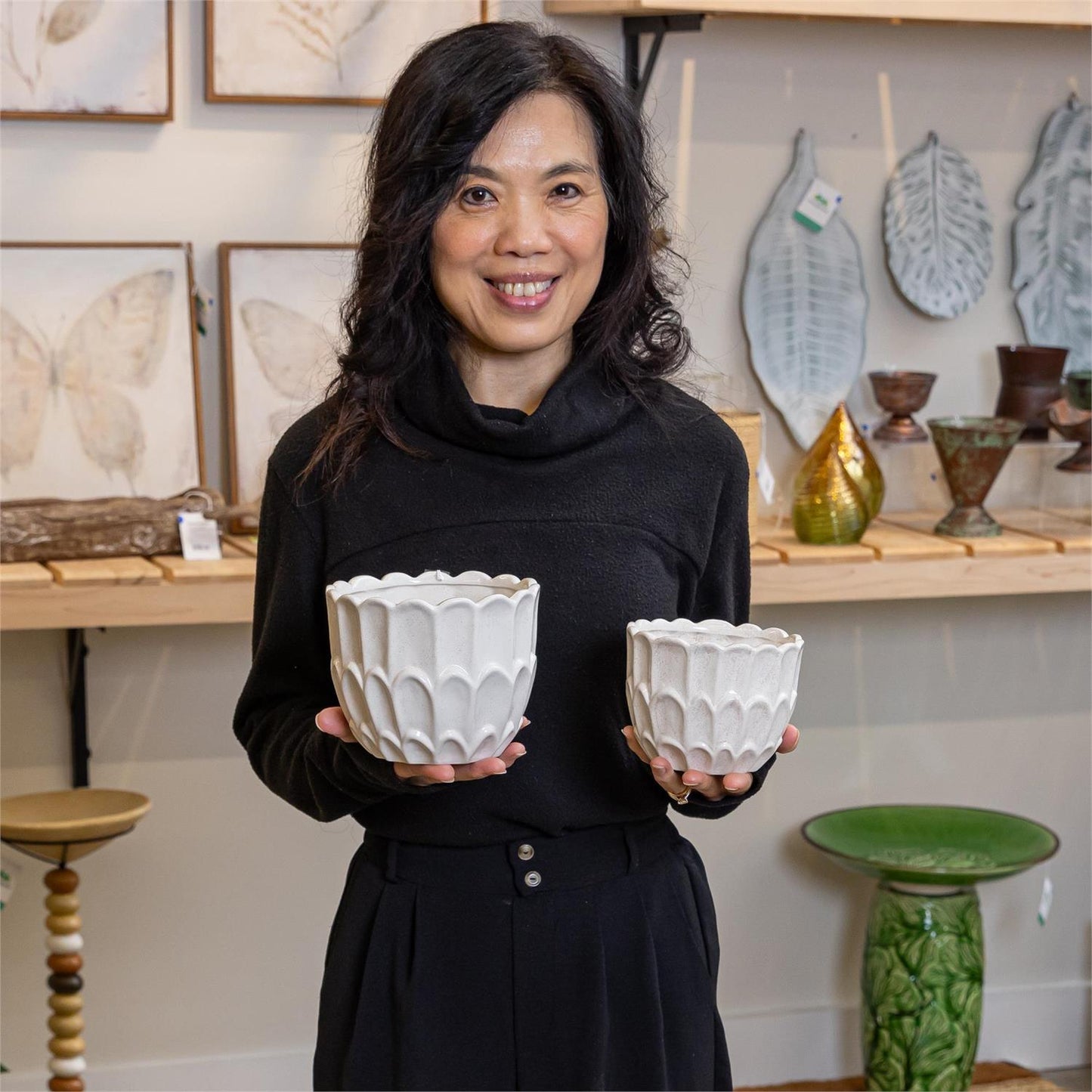 Scalloped Planter