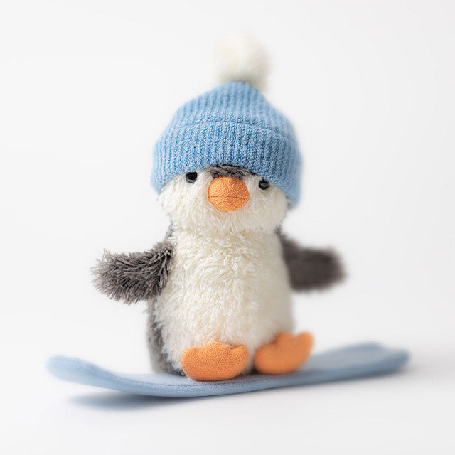 Snowboarding Peanut Penguin