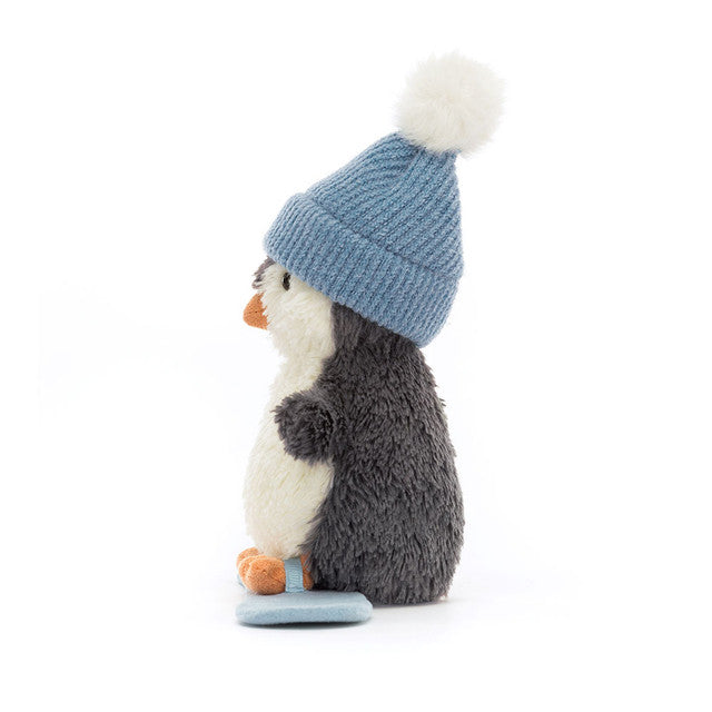 Snowboarding Peanut Penguin