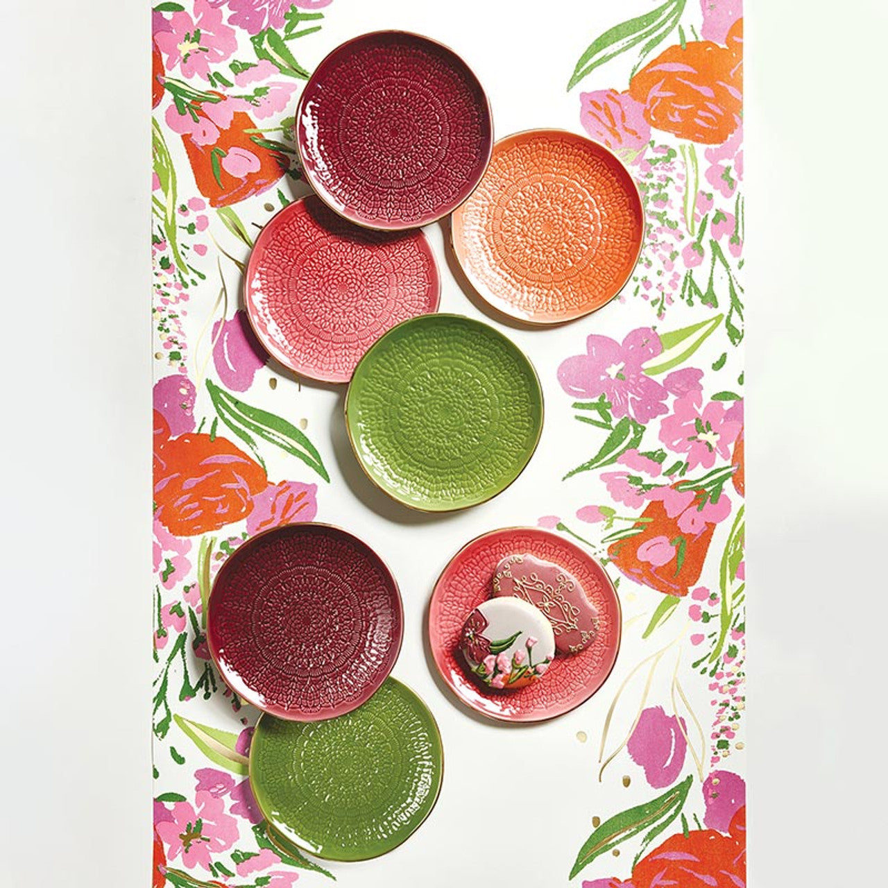 Moroccan Stamped Appie Plate